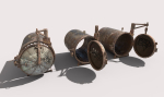 Old Industrial Treatment Machine