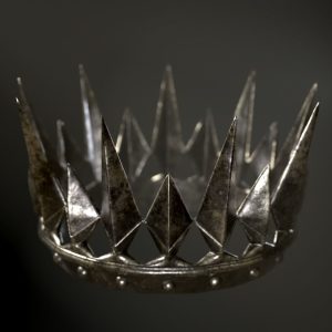 old-medieval-dark-crown-3d-model-low-poly-obj-fbx-dae-gltf-usdz
