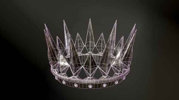 Old Medieval Dark Crown