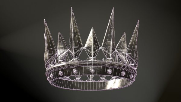 Old Medieval Dark Crown