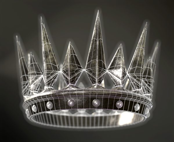 Old Medieval Dark Crown