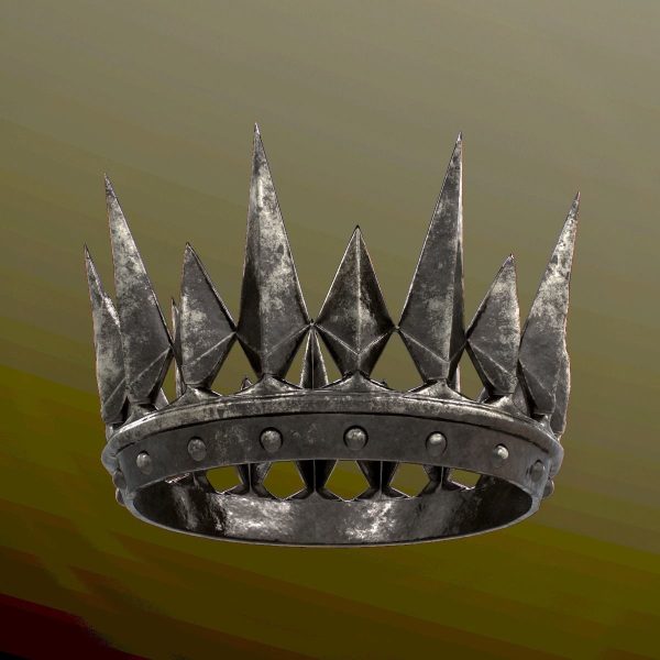 Old Medieval Dark Crown