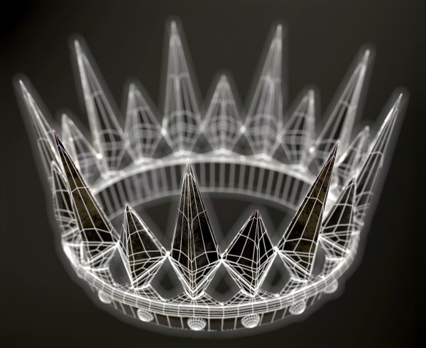 Old Medieval Dark Crown