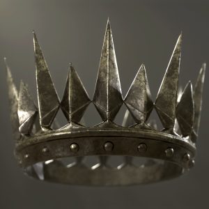 Old Medieval Dark Crown