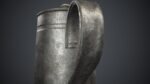 Old Metal Coffee Carafe With Cup PBR Game Ready