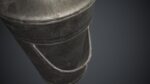 Old Metal Coffee Carafe With Cup PBR Game Ready