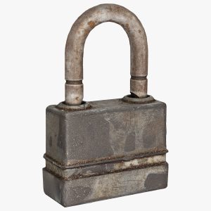 Old metal Lock