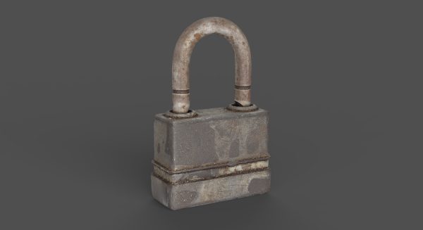 Old metal Lock