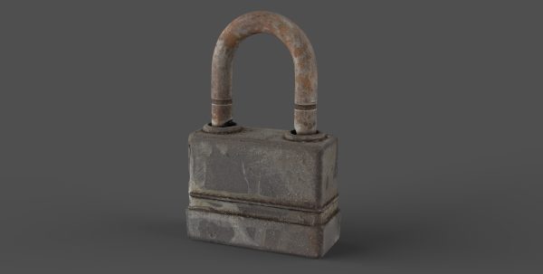 Old metal Lock