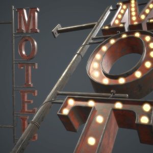 old-metal-motel-sign-pbr-game-ready-3d-model-low-poly-max-obj-mtl-fbx