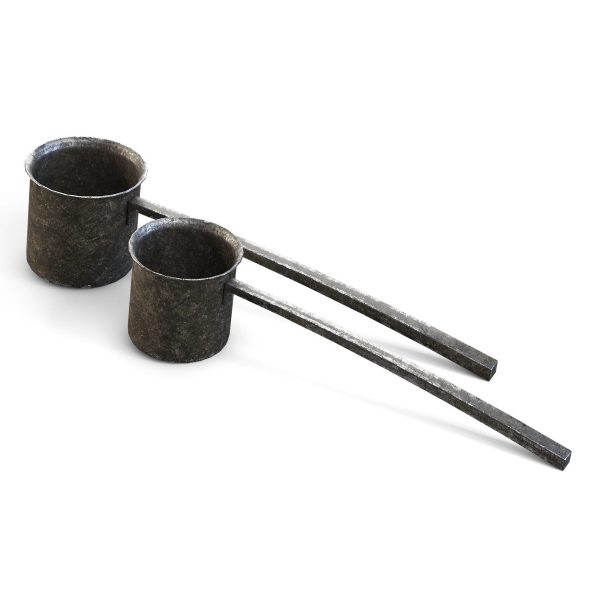 Old Metal Scoops