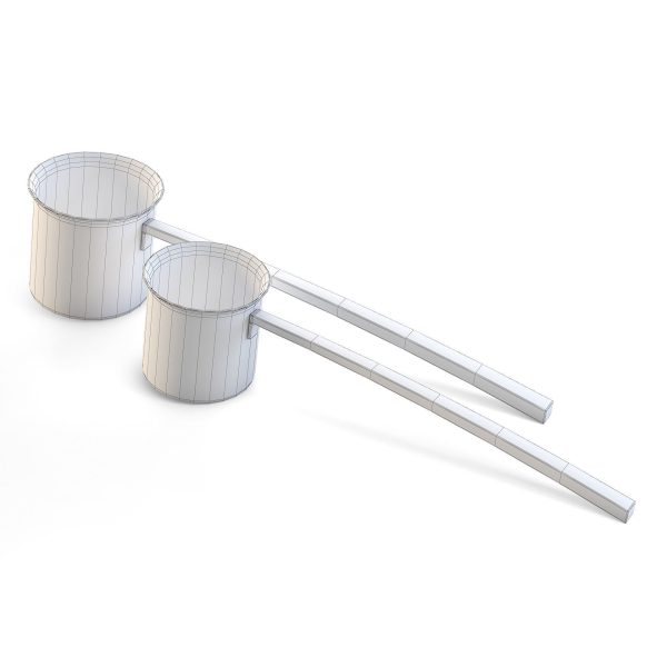 Old Metal Scoops