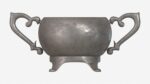 Old Metal Sugar Bowl