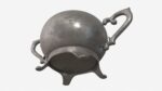 Old Metal Sugar Bowl