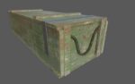 Old military crate