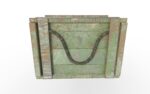 Old military crate
