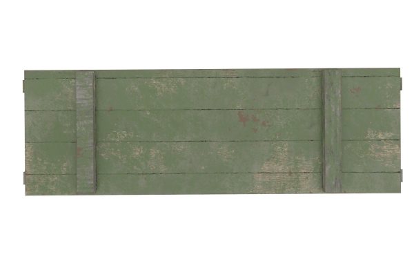 Old military crate