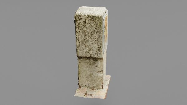 Old phone cabinet high-poly
