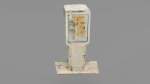 Old phone cabinet high-poly