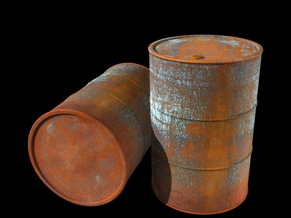 Old Rusty Barrel