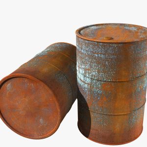 Old Rusty Barrel