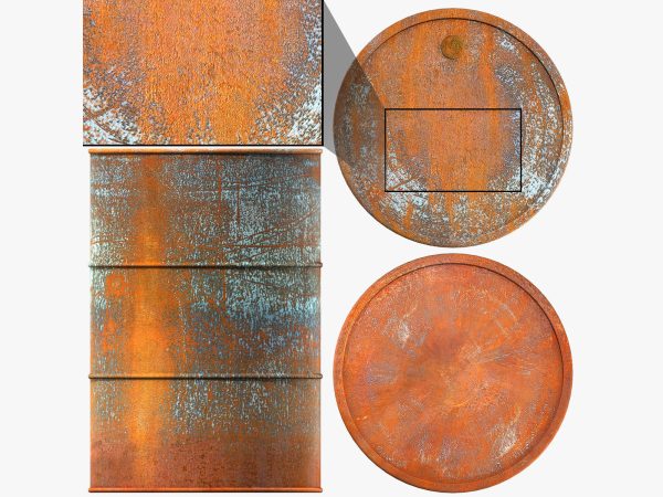 Old Rusty Barrel