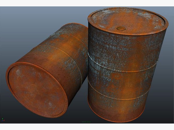 Old Rusty Barrel