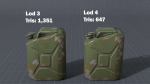 Old rusty Jerry Can 3D