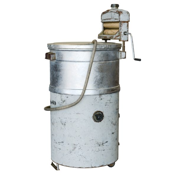 old soviet washing machine