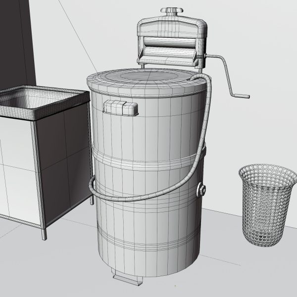 old soviet washing machine
