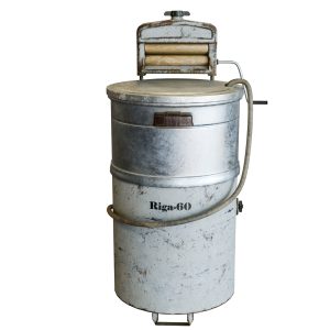 old soviet washing machine