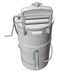 old soviet washing machine