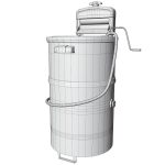 old soviet washing machine