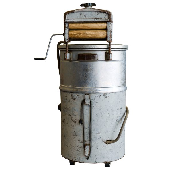 old soviet washing machine