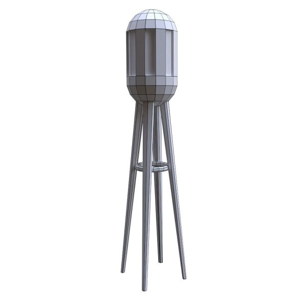 Old standing Industry Lamp