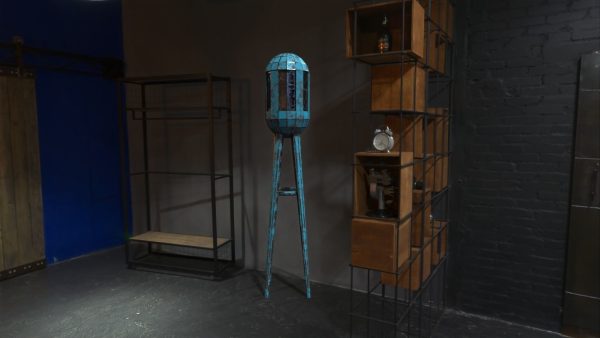 Old standing Industry Lamp