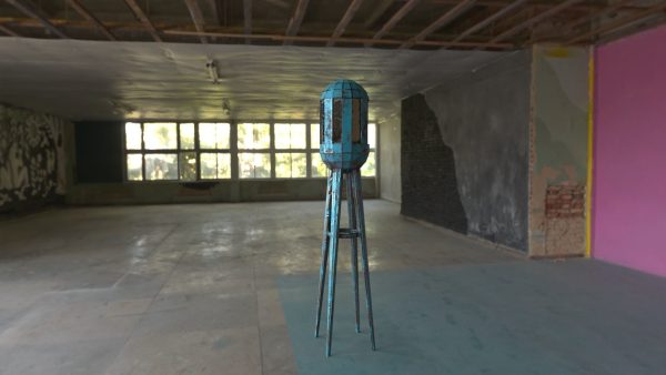 Old standing Industry Lamp