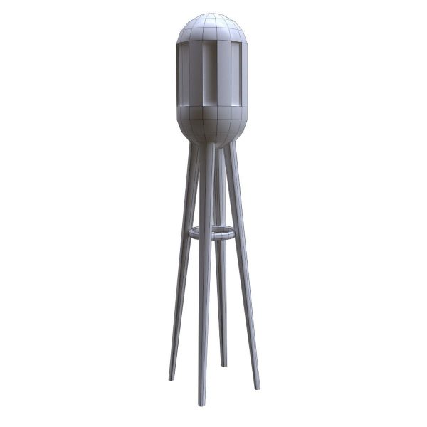 Old standing Industry Lamp