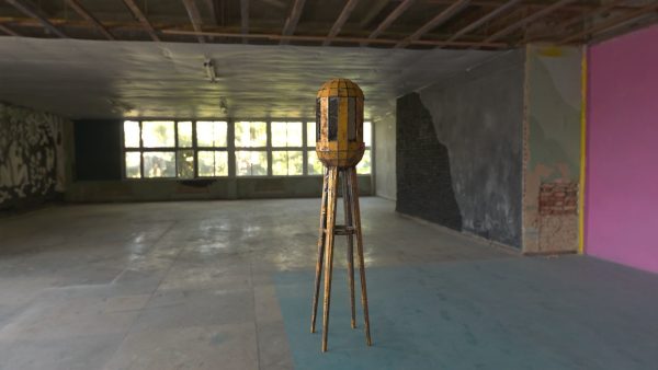 Old standing Industry Lamp