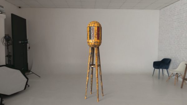 Old standing Industry Lamp