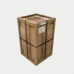 Old Wooden Cargo Crates PBR