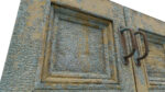 Old wooden door