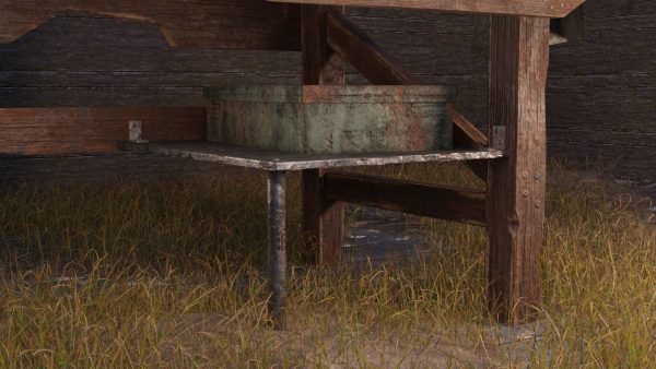 Old Workbench Game Ready