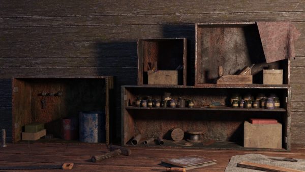 Old Workbench Game Ready