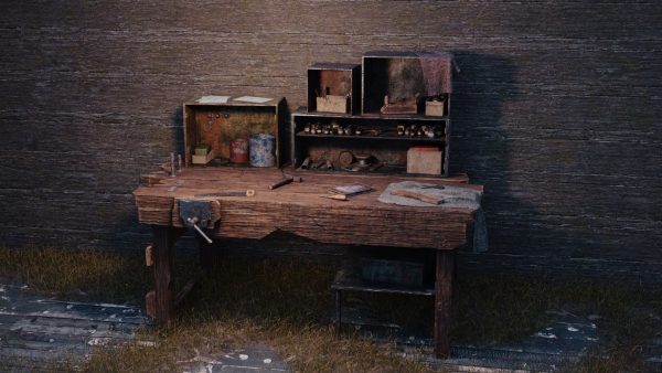 Old Workbench Game Ready