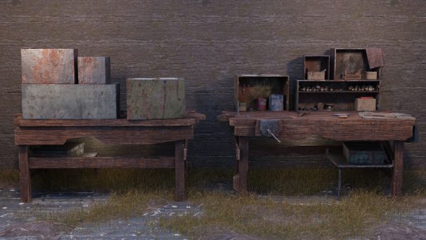 Old Workbench Game Ready