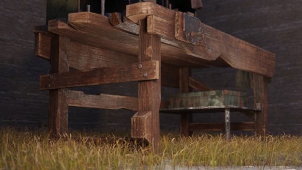 Old Workbench Game Ready