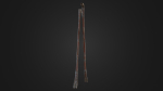 Old worn crowbar