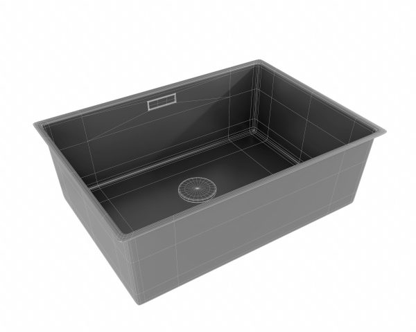 One Bowl Undermount Kitchen Sink