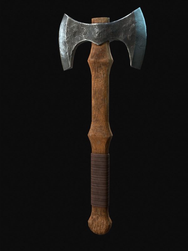 Onehanded Nordic battle axes